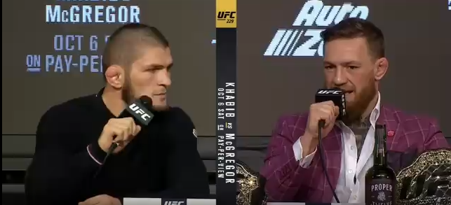McGregor's about Khabib Father