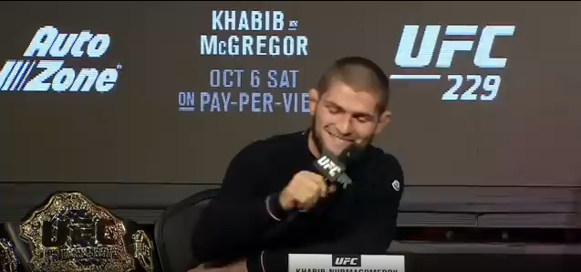McGregor about his location
